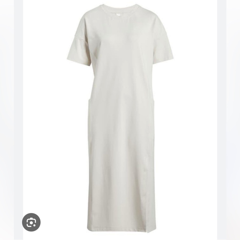 NWOT Zella Natural Maxi Dress with Pockets